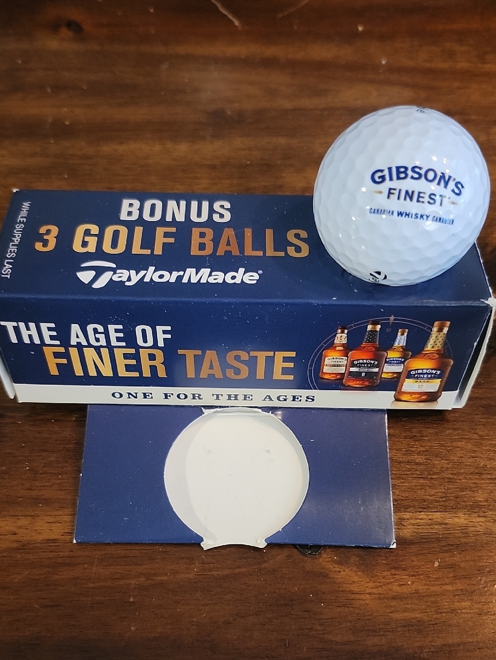 Gibson's Finest TaylorMade Bonus 3 Golf Balls